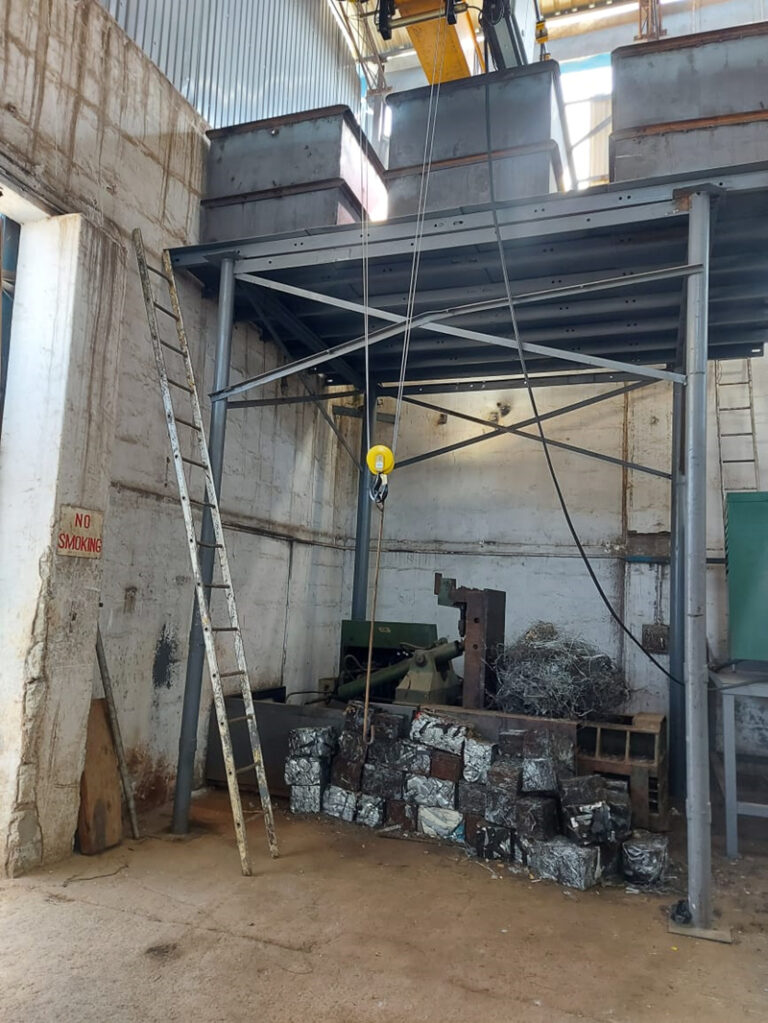End Beams And European Electric Hoist Kenya Have Been Installed