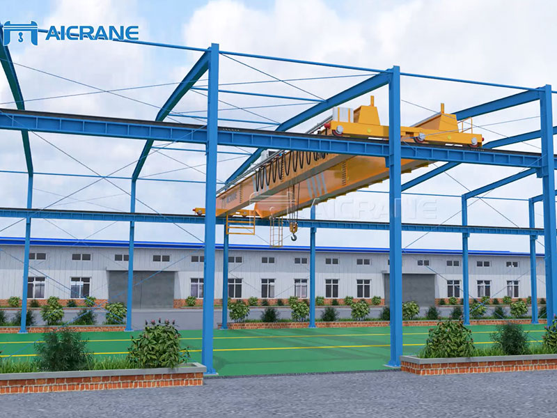 30ton bridge crane and steel structure design