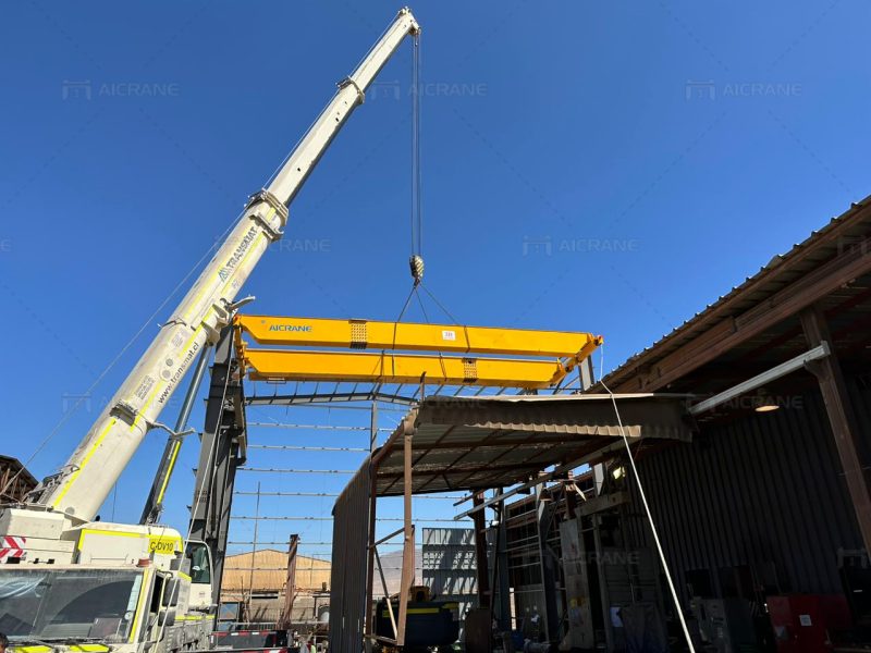 overhead crane 30 ton installation
