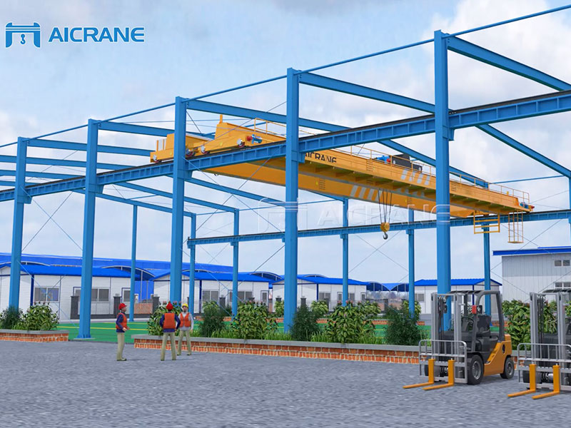 steel structure and overhead crane solution