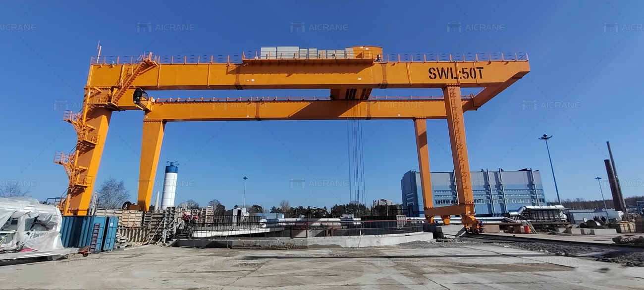 50 Ton Single Cantilever Gantry Crane