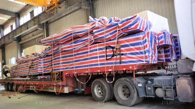 overhead crane delivered to Kazakhstan