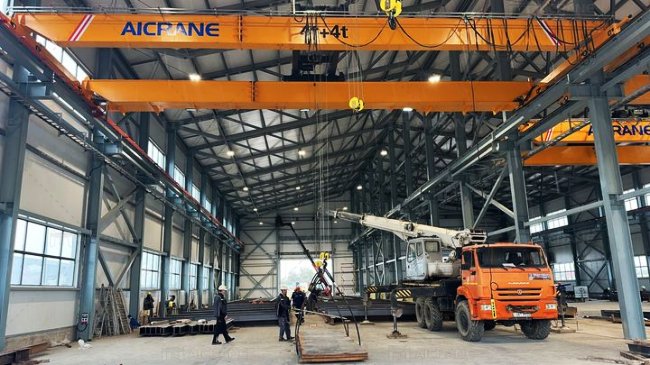 overhead crane installing