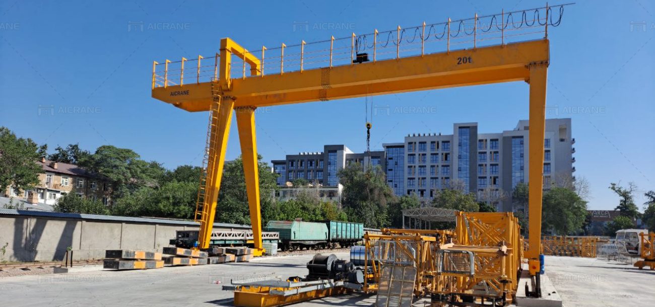 20ton gantry crane for steel coils handling