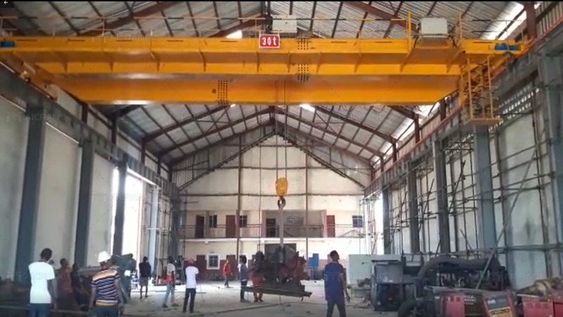 30-ton overhead crane commissioning