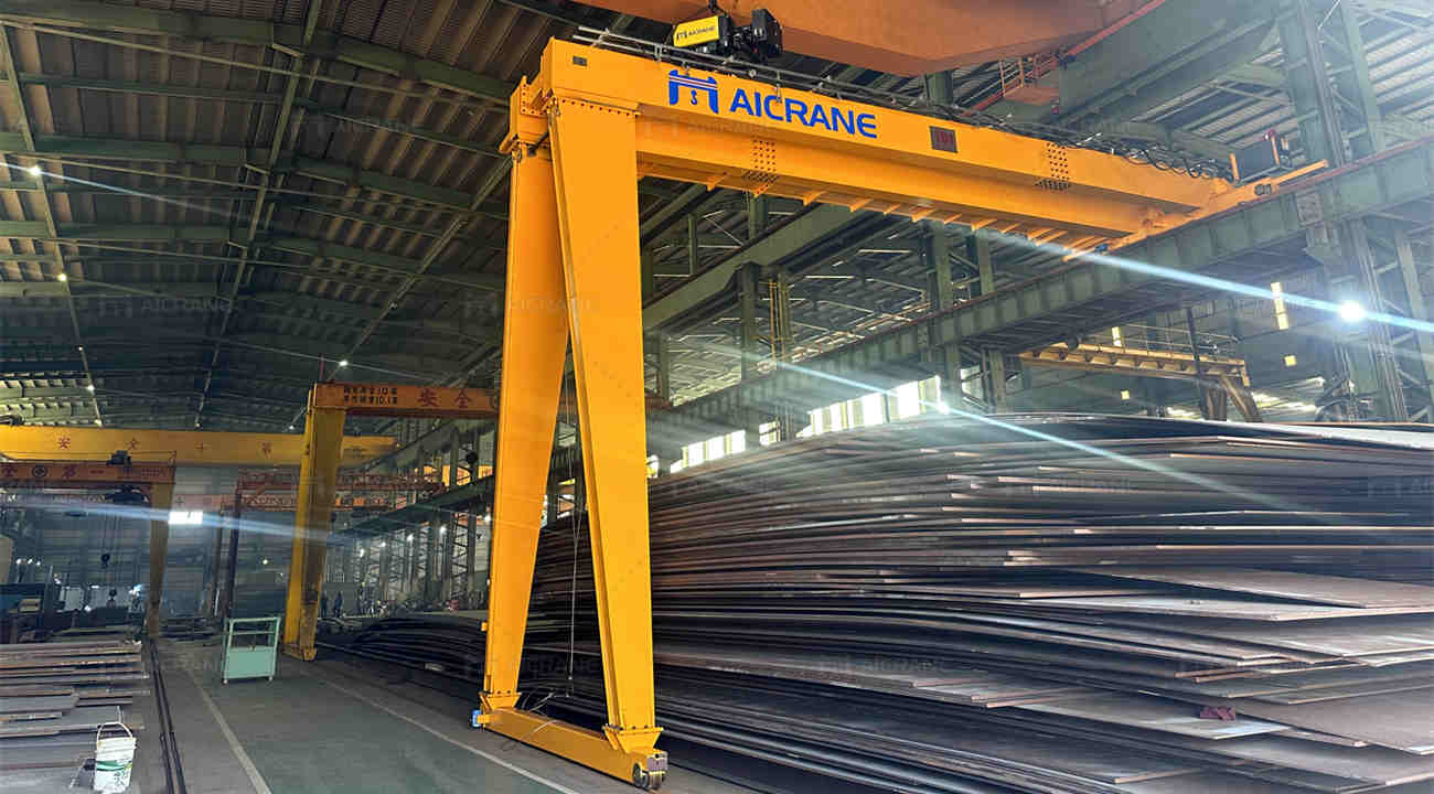 10 Ton Semi Gantry Crane for Taiwan