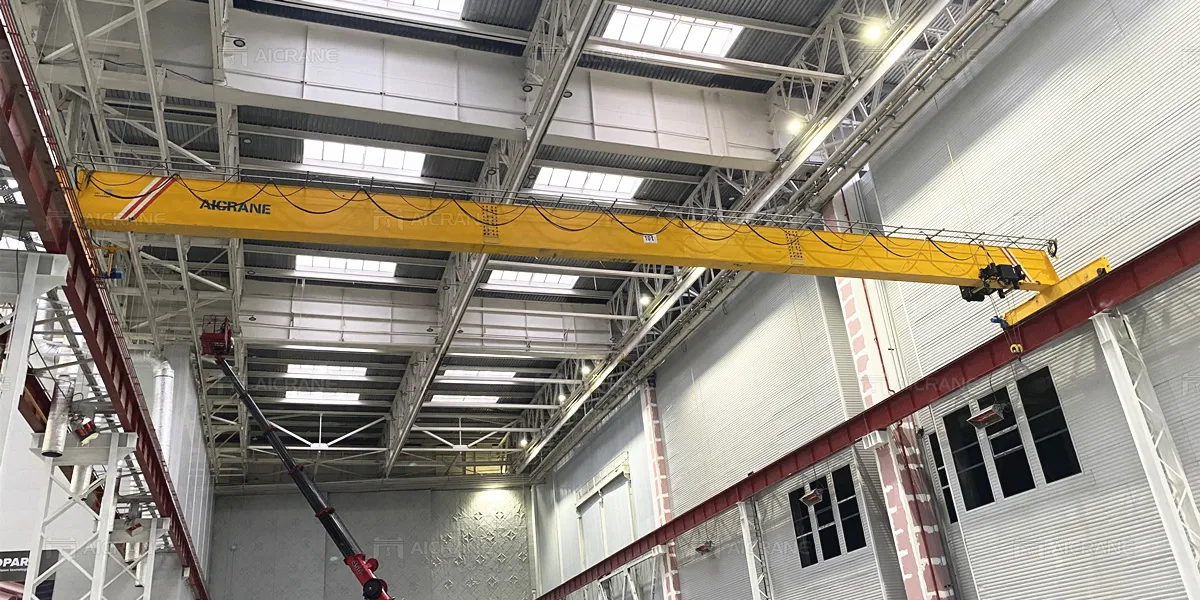 10T European Top Running Crane In Uzbekistan