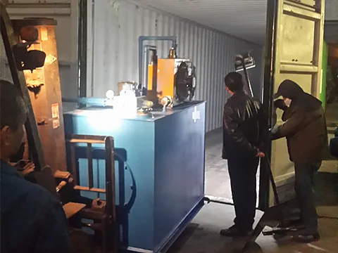 Hydraulic Pump Station Delivery