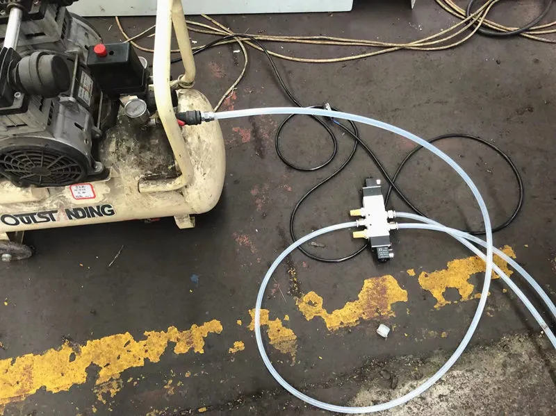 Test Of The Control System