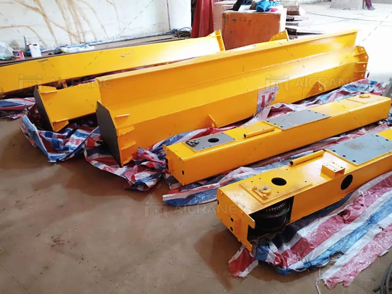 single girder overhead crane in Tanzania