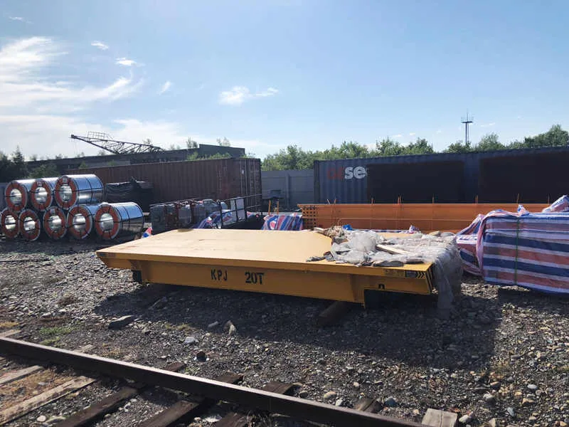 20 Ton Electric Transfer Cart Was Used Well In Kazakhstan