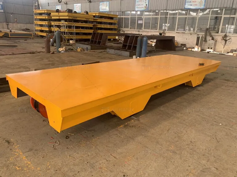 cable drum powered flat cart