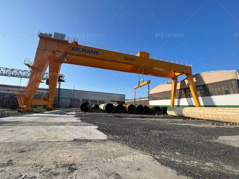 32+32T gantry crane for Russia
