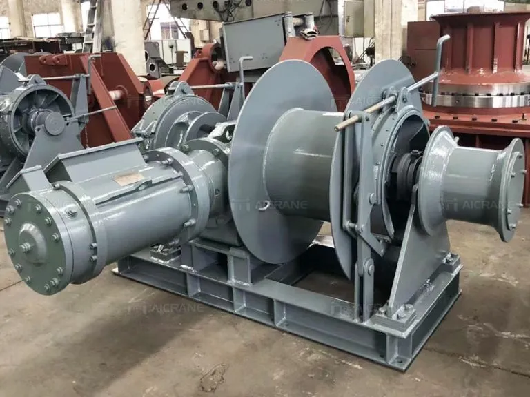 electric anchor mooring winch