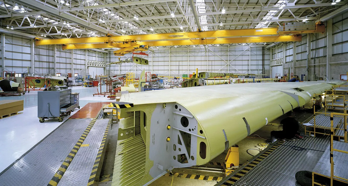 Overhead Crane For Aerospace Manufacturing
