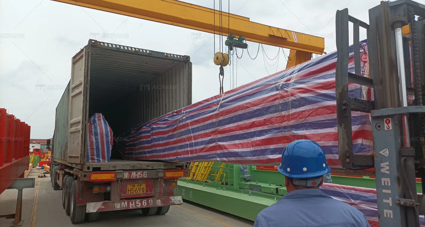 Shipment of Single Girder Gantry Crane