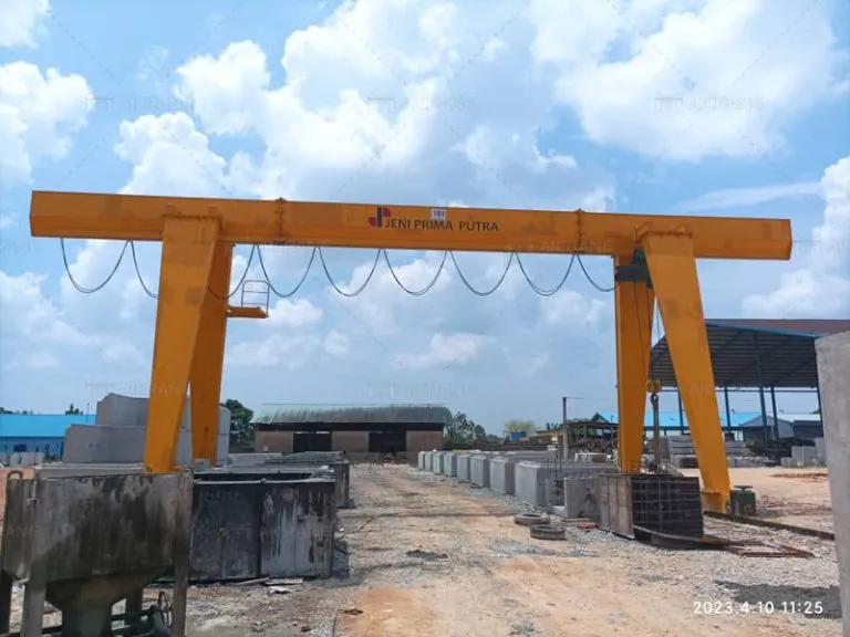 16T Single Girder Cantilever Gantry Crane