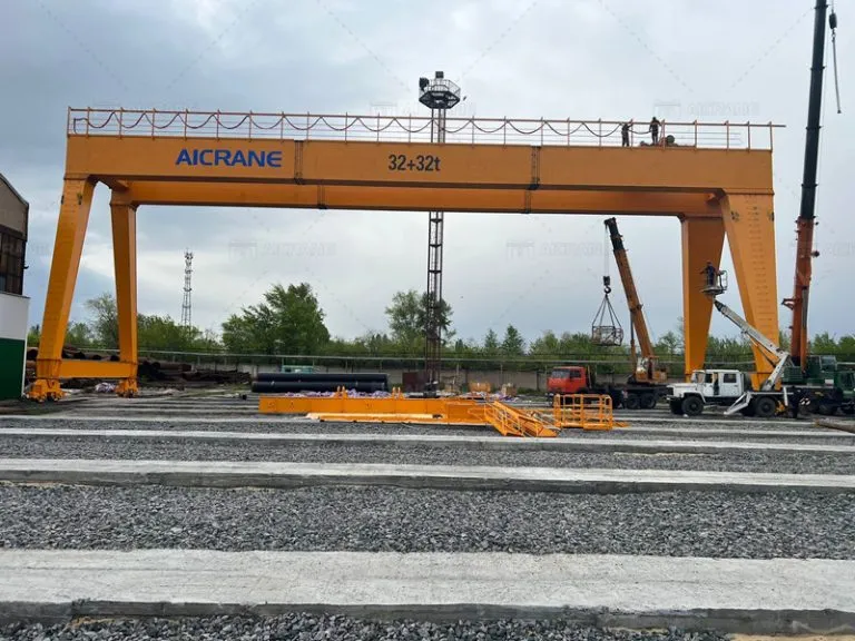 32+32 Ton Gantry Crane Installation