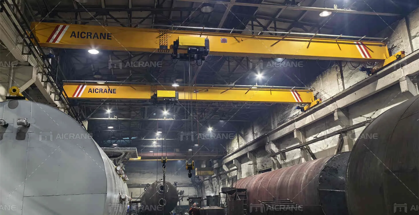 Kren Overhed Girder Tunggal 16 Tan & 10 Tan untuk Rusia