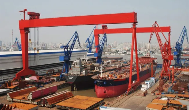 gantry crane for shipbuilding industry
