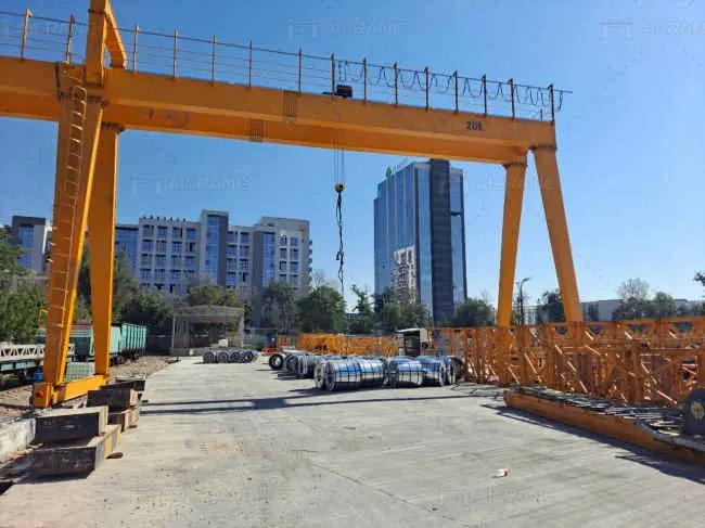20 Ton Electric Gantry Crane for Steel Coil Handling