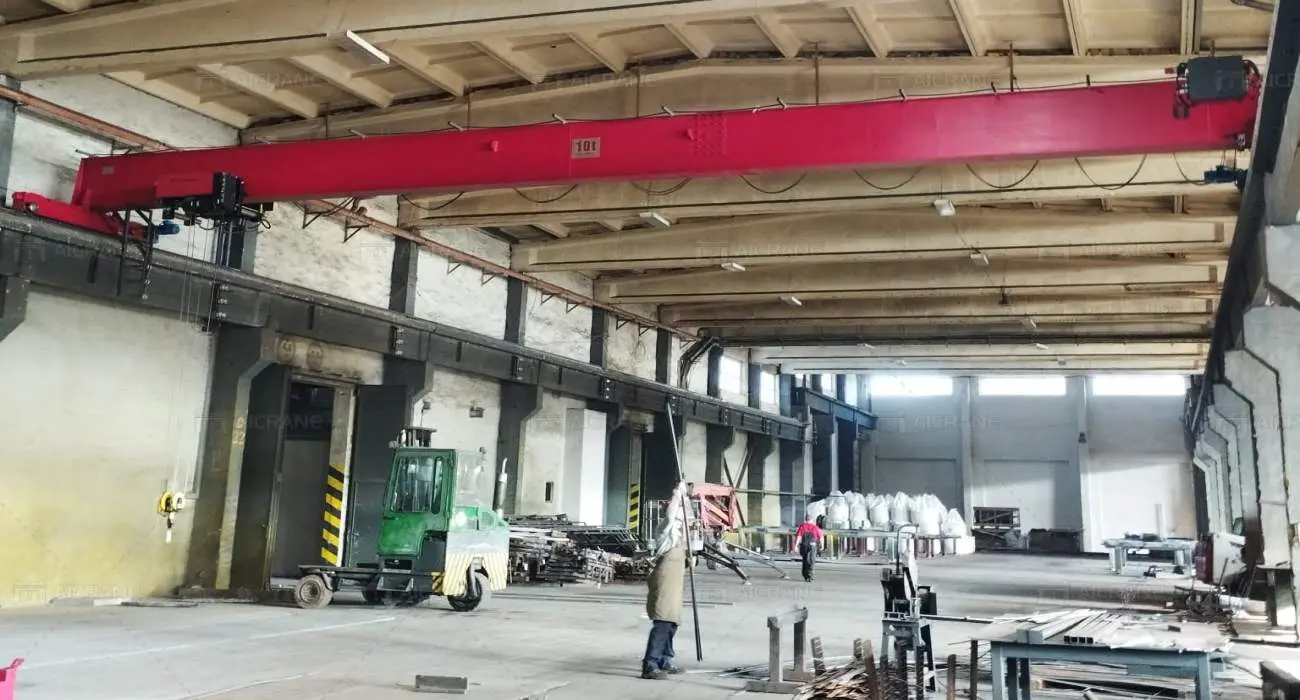 10 ton overhead crane for Belarus